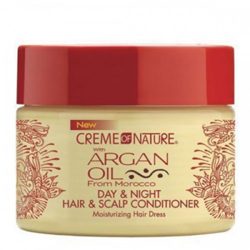 Creme of Nature Argan Oil Day & Night Hair and Scalp Conditioner 4.76oz